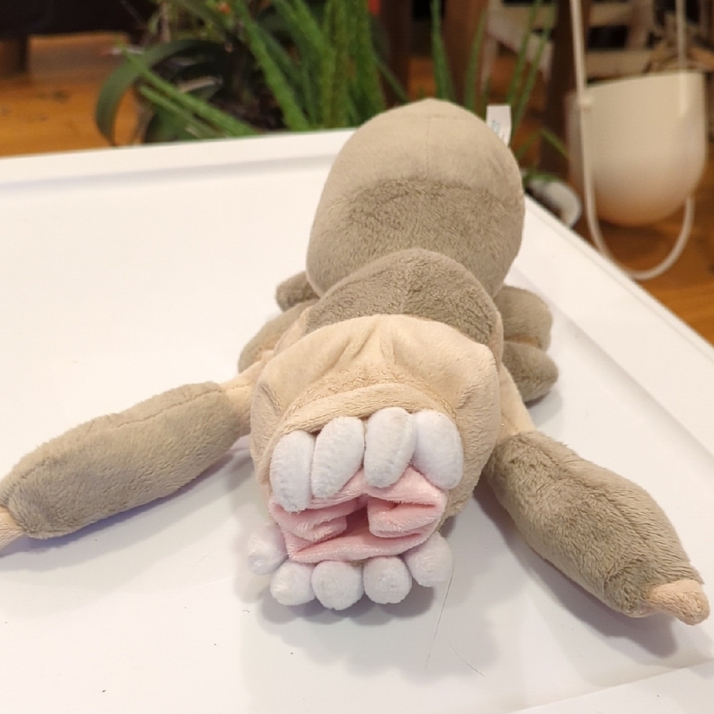 Cream Plush Dog Toy